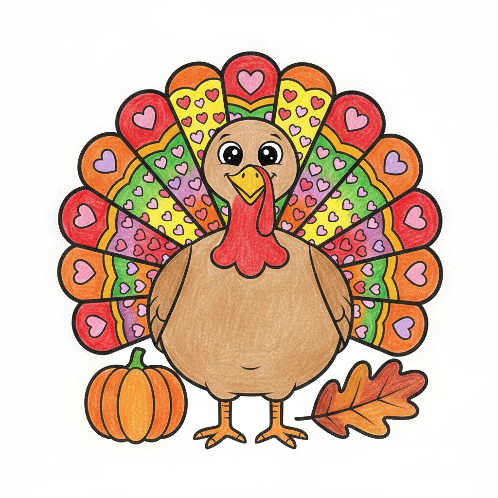 Thanksgiving turkey category icon