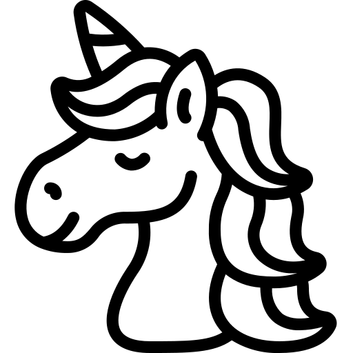 Unicorn coloring pages for kids